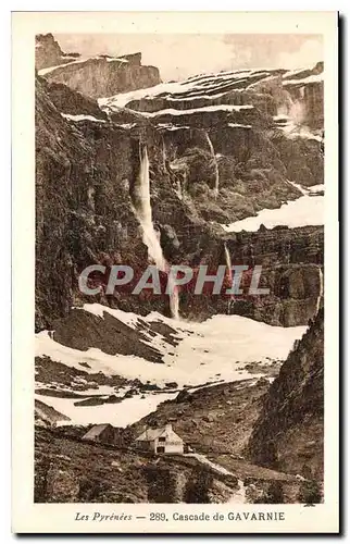 Cartes postales Les Pyrenees Cascade de Gavarnie