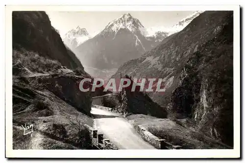 Ansichtskarte AK Route de Luz a Gavarnie La Porte d'Espagne