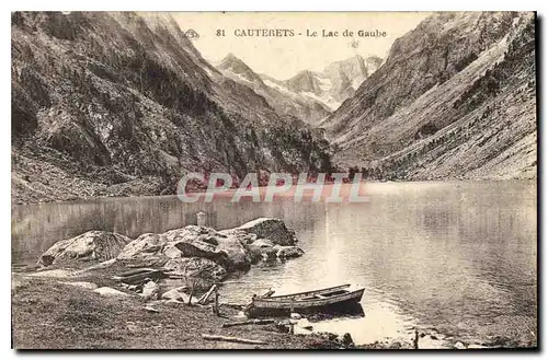 Cartes postales Cauterets Le Lac de Gaube