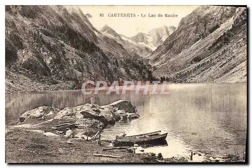 Cartes postales Cauterets Le Lac de Gaube