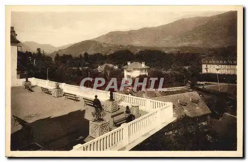 Ansichtskarte AK Les Baux Paysages de France Les Pyrenees Argeles Gazost La Terrasse