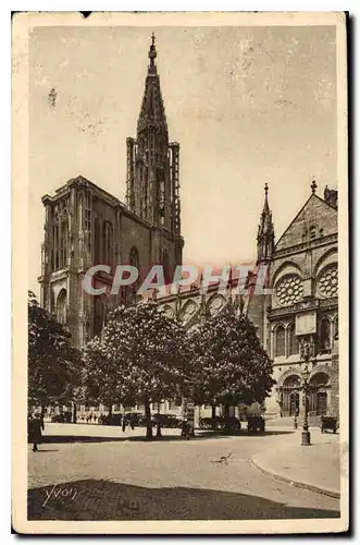 Ansichtskarte AK La Douce France Strasbourg Bas Rhin Ensemble de la Cathedrale