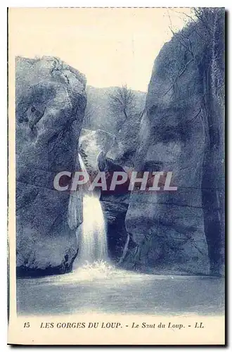 Cartes postales Les Gorges du Loup Le Saut du Loup