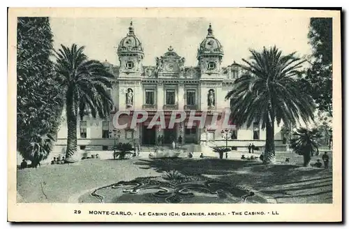 Cartes postales Monte Carlo Le Casino