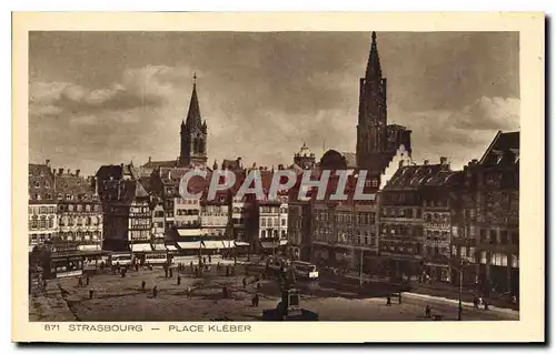 Cartes postales Strasbourg Place Kleber
