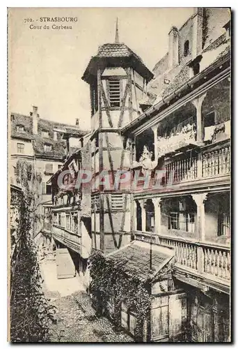 Cartes postales Strasbourg Cour du Corbeau