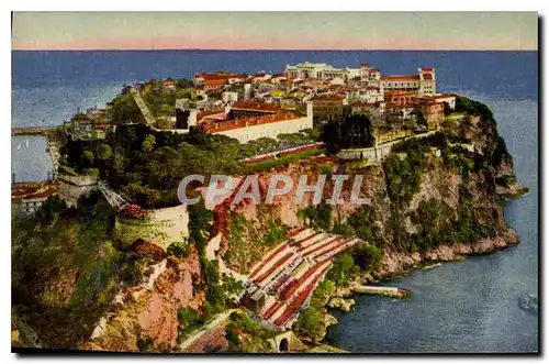 Cartes postales Monaco Le Rocher