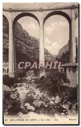 Cartes postales Les Gorges du Loup Le Viaduc