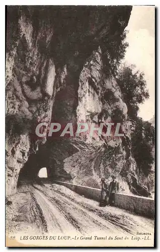 Cartes postales Les Gorges du Loup Le Grand Tunnel du Saut du Loup