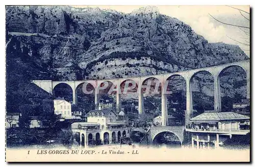 Cartes postales Les Gorges du Loup Le Viaduc