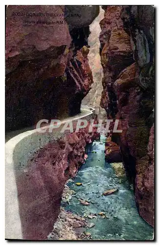 Ansichtskarte AK Gorges du Cians A M Route de Beuil