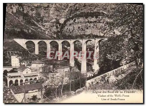 Ansichtskarte AK Viaduct Gorges du Loup Ligne du Sud de la France