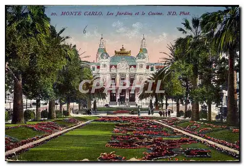 Cartes postales Monte Carlo l