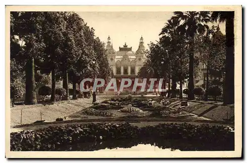 Cartes postales Cote d'Azur Monte Carlo Principaute de Monaco les Jardins du Casino