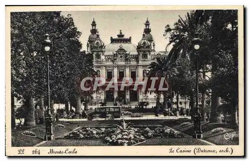 Cartes postales Monte Carlo le Casino Dulroux Arch