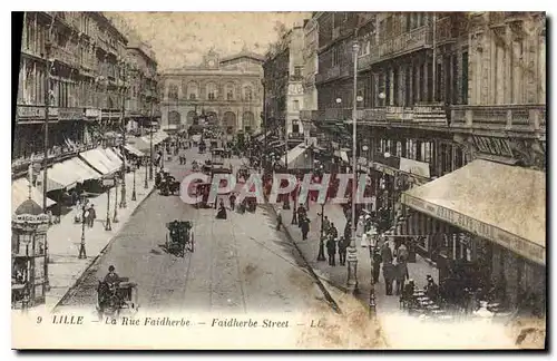 Cartes postales Lille la Rue Faidherbe