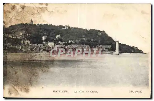 Cartes postales Honfleur la Cote de Grace