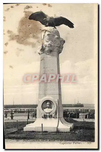 Cartes postales Boulogne sur Mer Capitaine Ferber