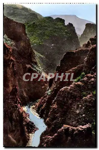 Ansichtskarte AK Les Gorges de Daluis A M le Gouffre et le Defile du Var