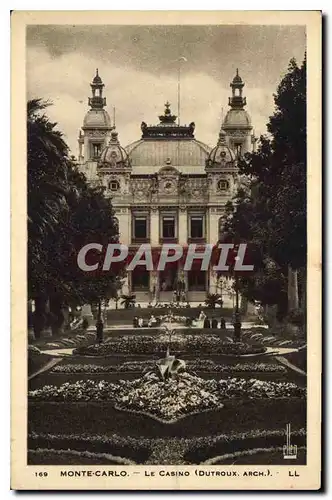 Ansichtskarte AK Monte Carlo le Casino Dutroux arch