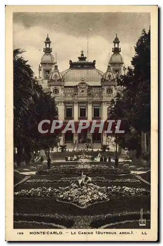 Cartes postales Monte Carlo le Casino Dutroux arch