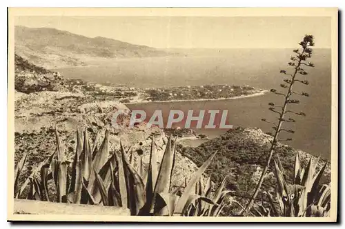 Ansichtskarte AK Cote d'Azur le Cap Maritin vu du Rond Point de la Turbie Alpes Maritimes