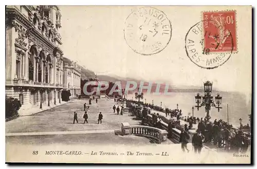 Cartes postales Monte Carlo les Terrasses