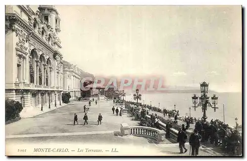 Cartes postales Monte Carlo les Terrasses