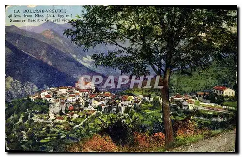 Cartes postales La Bollene Vesubie 48 KM de N Station Estivale vue generale