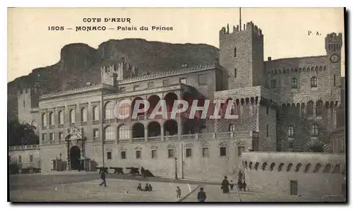 Cartes postales Cote d'Azur Monaco Palais du Prince