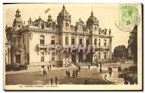 Cartes postales Monte Carlo le Casino