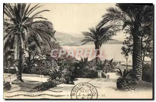 Cartes postales Monte Carlo Echapee sur la Mer vers Requebrune