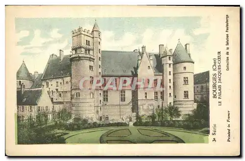 Ansichtskarte AK Bourges Cher le Palais Jacques Coeur