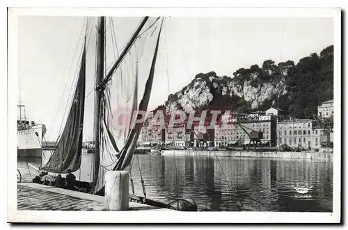 Cartes postales Nice un Quai du Port Bateaux