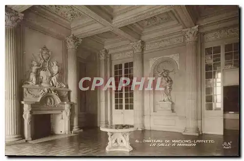 Cartes postales Chateau de Maisons Lafitte la Salle a Manger