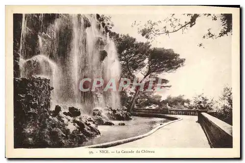 Cartes postales Nice la Cascade du Chateau