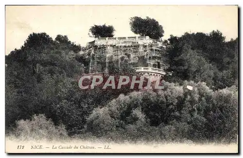 Ansichtskarte AK Nice la cascade du Chateau