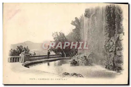 Cartes postales Nice Cascade du Chateau