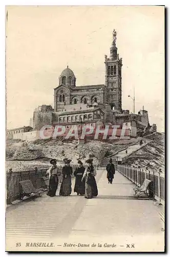 Cartes postales Marseille Notre Dame de la Garde