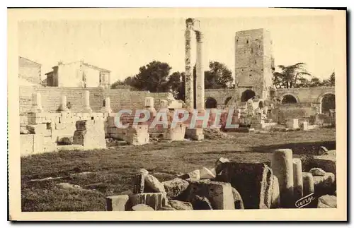 Cartes postales Arles Theatre Antique qui aurait ete commence au siecle d'Auguste et termine au XIII siecle