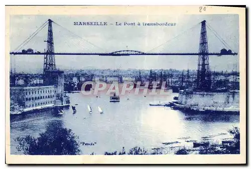 Cartes postales Marseille le Pont a Transbordeur