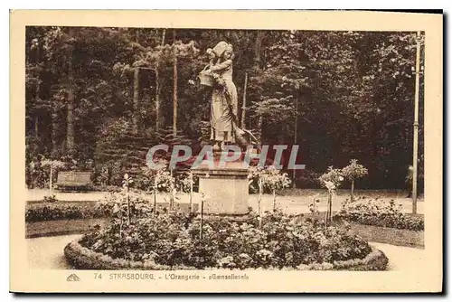 Cartes postales Strasbourg l'Orangerie Genselieseln