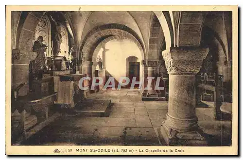 Ansichtskarte AK Mont Ste Odile la Chapelle de la Croix