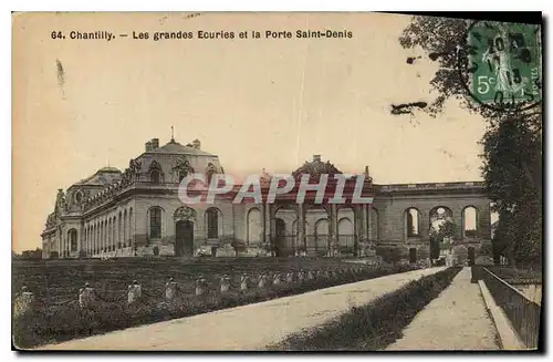 Ansichtskarte AK Chantilly Les grandes Ecuries et la Porte Saint Denis