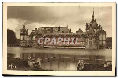 Ansichtskarte AK Les Petits Tableaux de l'Ile de France Chateau de Chantilly les Chateaux le Petit Chateau et la