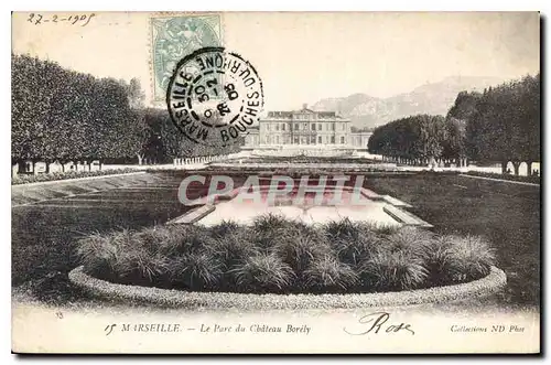 Cartes postales Marseille Le Parc du Chateau Borely