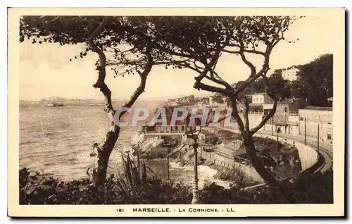 Cartes postales Marseille La Corniche