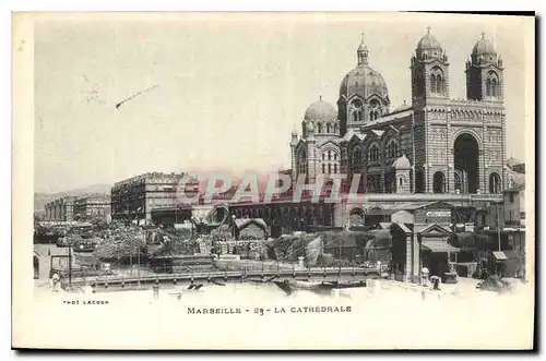 Cartes postales Marseille La Cathedrale