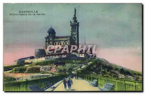 Cartes postales Marseille Notre Dame de la Garde