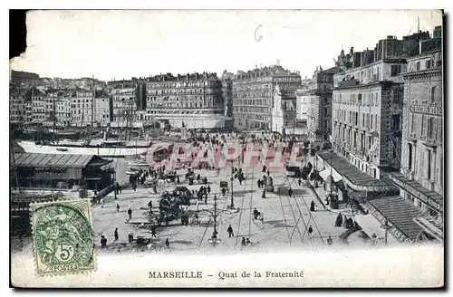 Cartes postales Marseille Quai de la Fraternite